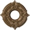 Ekena Millwork Attica PVC Medallion (Canopies up to 4 1/8"), 10"OD x 3 1/2"ID x 3/4"P, Metallic Champagne Bronze CMP10ATCCB - alternate 1